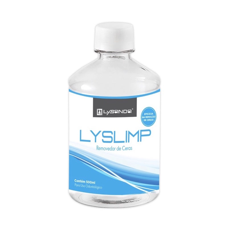 Lyslimp Removedor de Cera 500ml - Limpeza Eficiente para Laboratórios Dentários - Lysanda