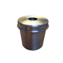 Porta Algodão Limpo com Mola - Alumínio Escovado - Lysanda | Higiene e Praticidade para Consultórios - Lysanda