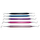 Escavador Duplo Colorido 11,5 / 14 / 17 Dentina White Instrumentos Remoção Odonto Lysanda - Lysanda