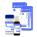 Kit de Cimento Cirúrgico Lysanda - Pó e Líquido para Odontologia e Podologia - Lysanda