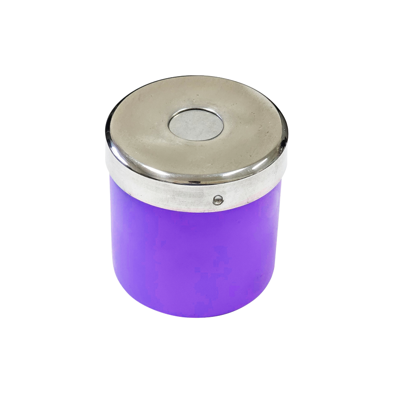 Porta Algodão Limpo de Alumínio com Mola - Lysanda