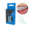 Passa Fio Dental Lysanda para Aparelhos Ortodônticos - Pacote com 30 Unidades - Lysanda