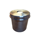 Porta Algodão Limpo com Mola - Aço Inox - Lysanda | Armazenamento Seguro e Higienização Eficiente - Lysanda