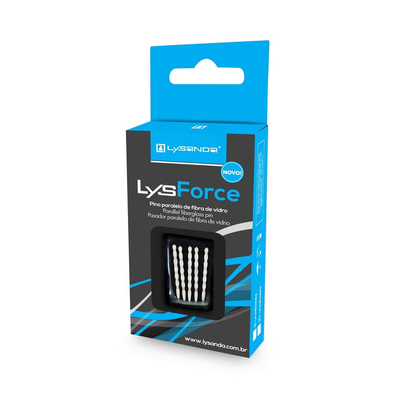 LysForce - Pino de Fibra de Vidro Lysanda | Resistência e Adesão Superior para Reabilitação Protética - Lysanda