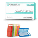 Caixa de Cera Ortodôntica Incolor Lysanda - Proteção e Conforto para Usuários de Aparelho | 10 Unidades - Lysanda