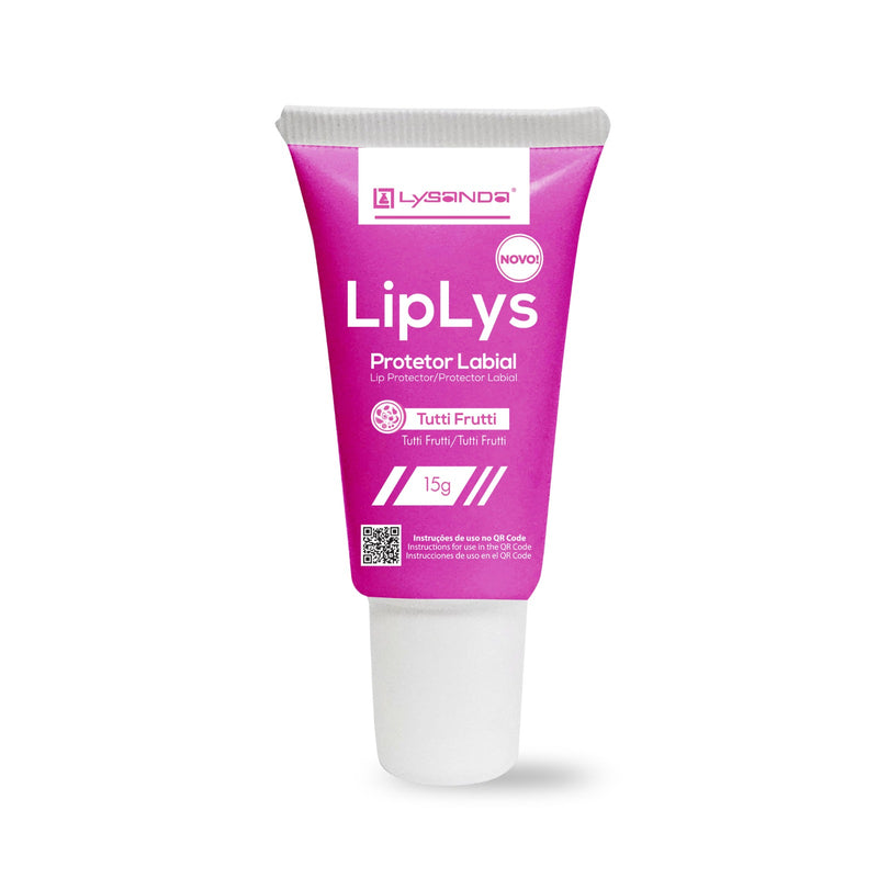 LipLys Lysanda - Protetor Labial Hidratante para Lábios Ressecados - Uso Diário e Odontológico - Lysanda