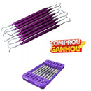 Kit Periodontia Curetas Gracey 8 Instrumentais Odontológicos - Lysanda
