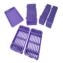 Kit Sterilys Plus Lysanda - Estojos e Bandejas para Esterilização, Cinza - Lysanda