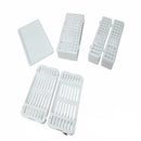 Kit Sterilys Plus Lysanda - Estojos e Bandejas para Esterilização, Cinza - Lysanda