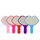 Espelho de Mão em Acrílico Formato Boca - Lysanda - Ideal para Exames Dentais - Lysanda