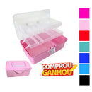 Maleta Organizadora Multiuso Mega Box - 34x20 cm - Armazenamento Prático e Seguro - Lysanda