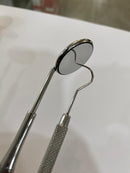 Caixa com 12 Unidades de Espelho Bucal Odontológico - Lysanda | Visualização Precisa e Conforto no Atendimento - Lysanda