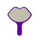 Espelho de Mão em Acrílico Formato Boca - Lysanda - Ideal para Exames Dentais - Lysanda