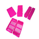 Kit Sterilys Plus Lysanda - Estojos e Bandejas para Esterilização, Cinza - Lysanda