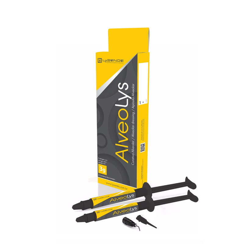 Curativo Alveolar Alveolys Lysanda - Alívio e Proteção para Pós-Extração - Lysanda