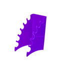 Suporte Expositor Organizador de Mesa em Acrílico para Pincéis e Instrumentais - Lysanda | Organização e Praticidade no Consultório - Lysanda