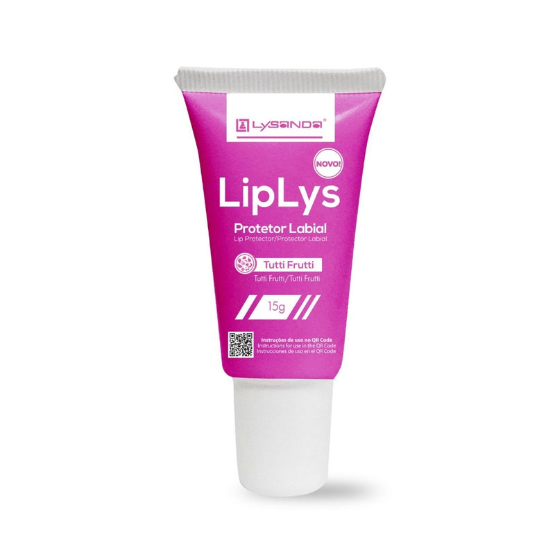 LipLys Lysanda - Protetor Labial Hidratante para Lábios Ressecados - Uso Diário e Odontológico - Lysanda