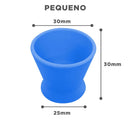 Pote Dappen de Silicone Pequeno Colorido - Perfeito para Odontologia e Uso Artístico - Lysanda