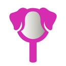 Espelho de Mão Divertido Lysanda - Modelos Gatinho, Cachorrinho, Borboleta - Lysanda