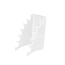 Suporte Expositor Organizador de Mesa em Acrílico para Pincéis e Instrumentais - Lysanda | Organização e Praticidade no Consultório - Lysanda