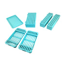 Kit Sterilys Plus Lysanda - Estojos e Bandejas para Esterilização, Cinza - Lysanda