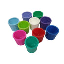 Pote Dappen de Plástico - Leve e Prático para Uso Profissional e Doméstico - Lysanda