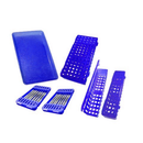 Kit Sterilys Plus para Esterilização Odontológica - Estojos e Bandejas, Vermelho, Lysanda - Lysanda