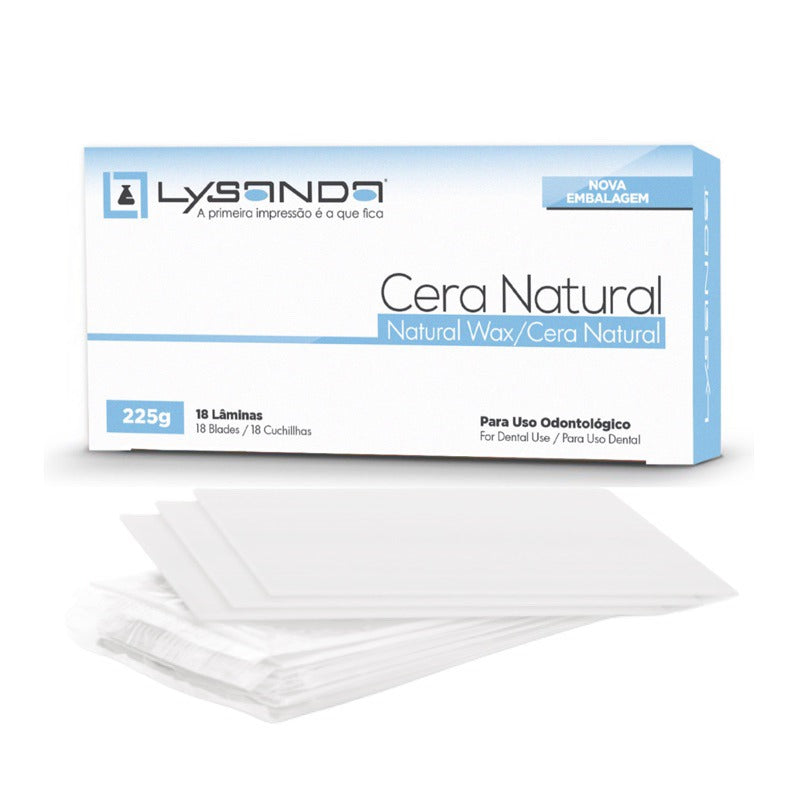 Cera Natural Lysanda - Perfeita para Modelagem Precisa em Odontologia - Lysanda