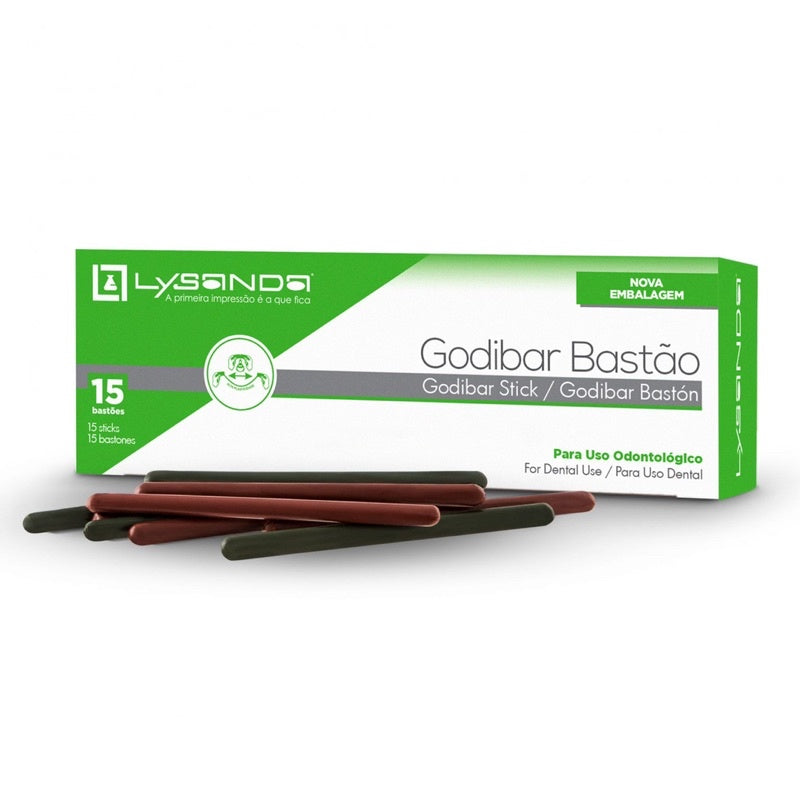 Godibar Bastão Lysanda - Godiva para Moldagem Odontológica com Precisão e Facilidade - Lysanda