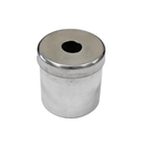 Porta Algodão Servido sem Mola - Inox - Lysanda | Armazenamento Seguro e Higiene para Consultórios - Lysanda