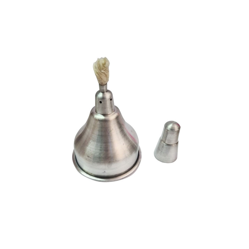 Lamparina com Pavio 100ml - Lysanda | Aquecimento Seguro para Procedimentos Odontológicos - Lysanda