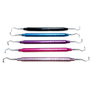 Escavador Duplo Colorido 11,5 / 14 / 17 Dentina White Instrumentos Remoção Odonto Lysanda - Lysanda