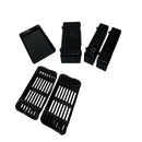 Kit Sterilys Plus Lysanda - Estojos e Bandejas para Esterilização, Cinza - Lysanda