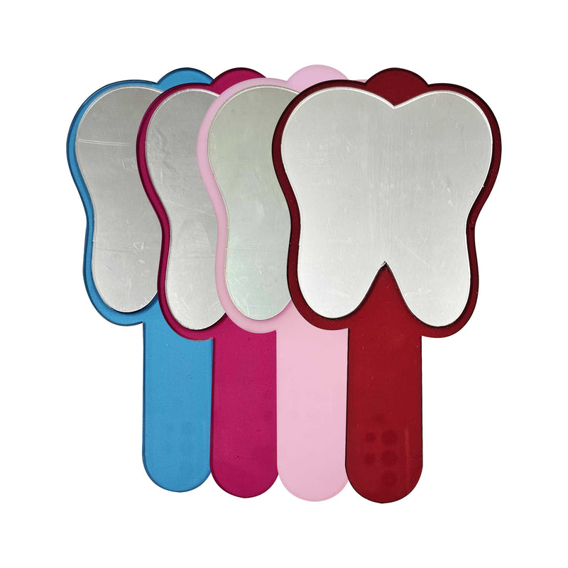 Espelho de Mão Formato de DENTE - Lysanda | Visualização Profissional e Design Diferenciado - Lysanda