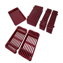 Kit Sterilys Plus Lysanda - Estojos e Bandejas para Esterilização, Cinza - Lysanda