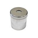 Porta Algodão Limpo de Alumínio com Mola - Lysanda