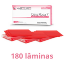 Cera 7 Rosa Lysanda - Caixa com 180 Lâminas | Precisão para Moldagem e Registro de Mordida - Lysanda