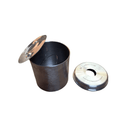 Porta Algodão Limpo com Mola - Aço Inox - Lysanda | Armazenamento Seguro e Higienização Eficiente - Lysanda